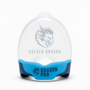 מגן שיניים DRAGON PRO TURQUOISE&BLACK
