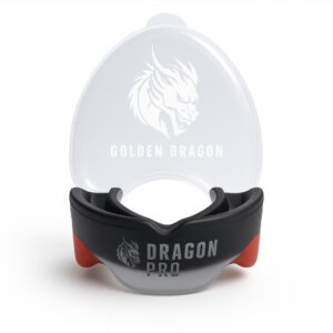 מגן שיניים DRAGON PRO BLACK&RED